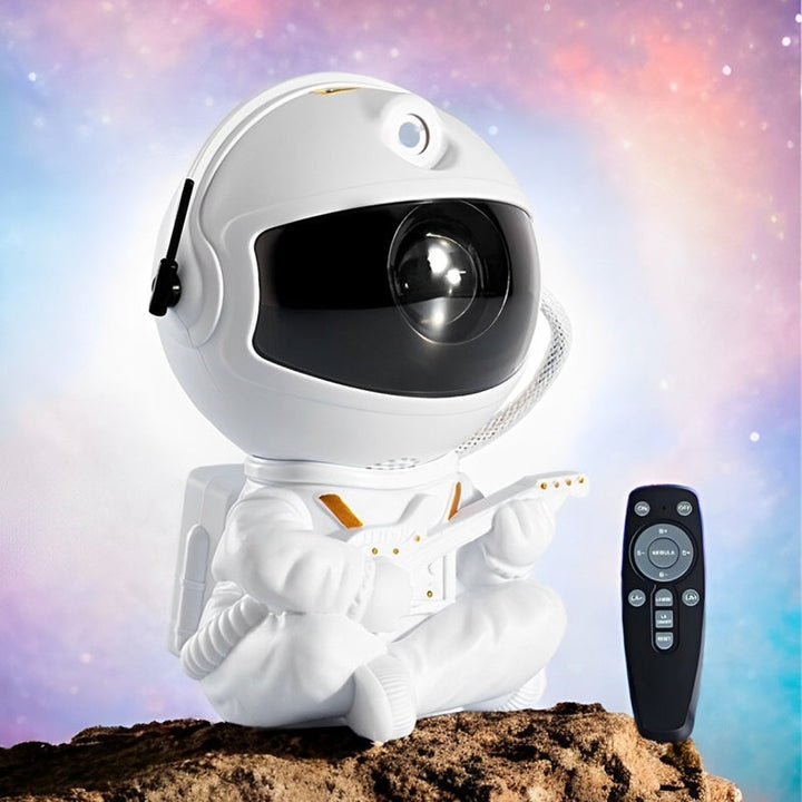 Astronaut Galaxy Projektor LED Natlys