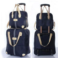 2 i 1 Trolley Rejsetaske med en boarding taske