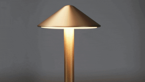 Bærbar bordlampe - Trådløs lampe inspireret af dæmpbar Pina Pro