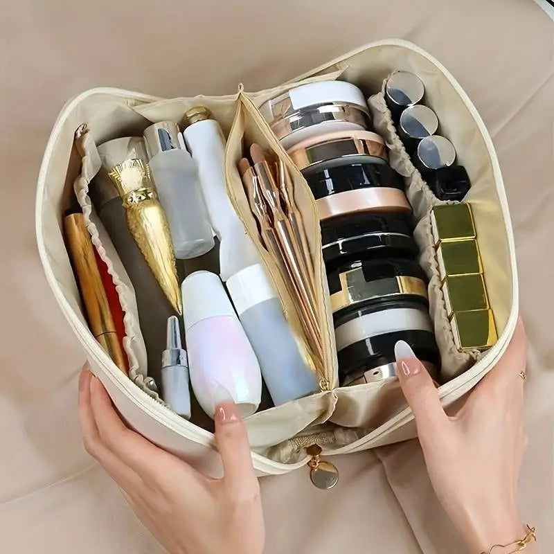 GlamourBox - Elegant kosmetikpose med stor kapacitet