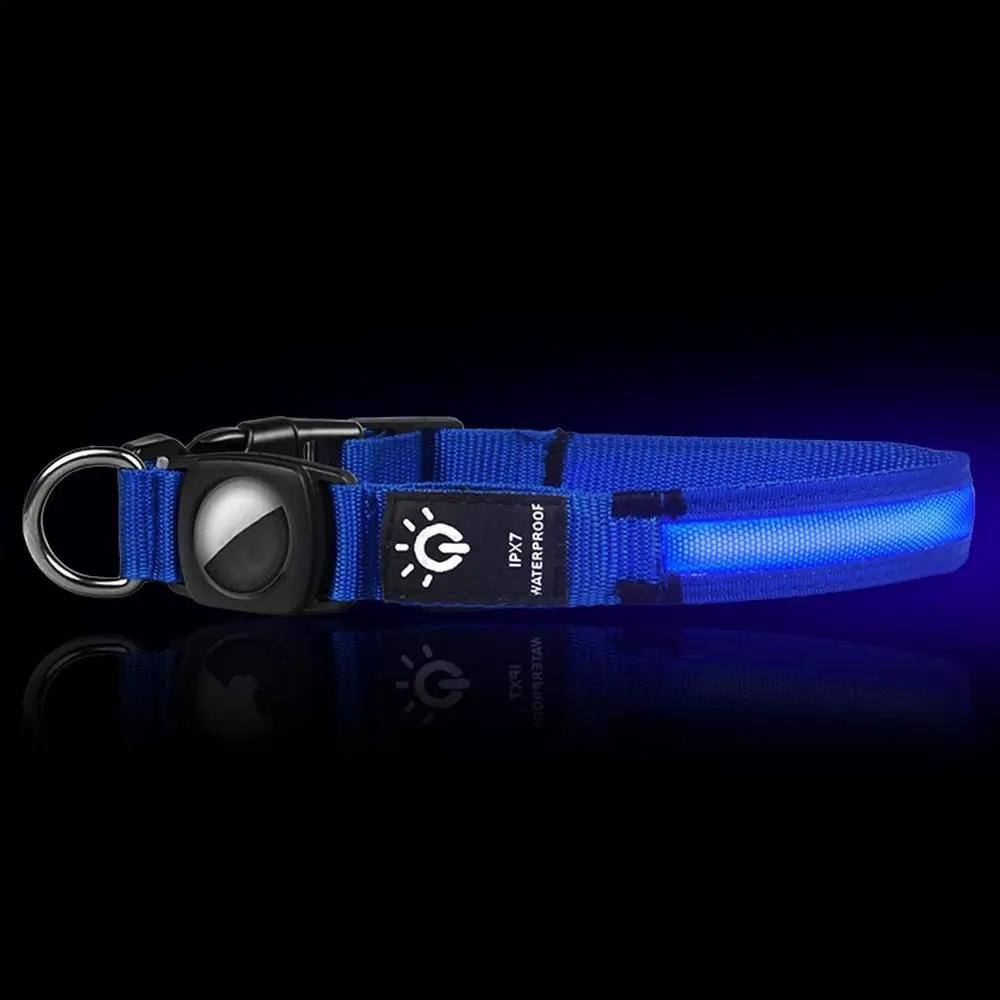 GlowGuard • AirTag Hundehalsbånd