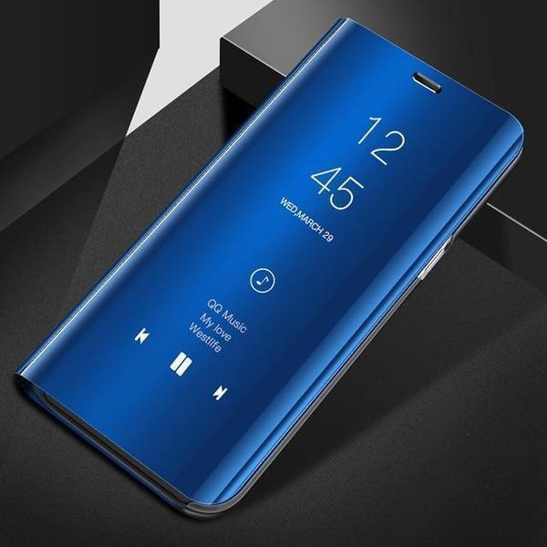3 i 1 Spejl Flip Case til Samsung Telefoner