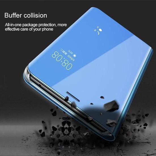 3 i 1 Spejl Flip Case til Samsung Telefoner