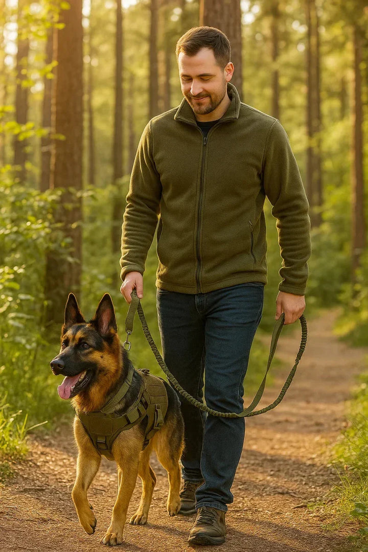 Guardian K9 – Justerbart Hundetræningssele med Kontrolhåndtag