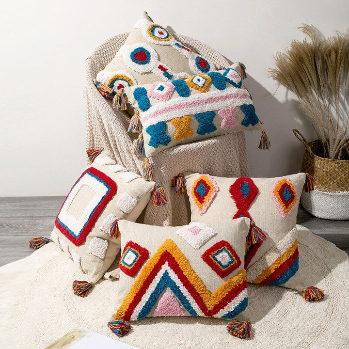 Håndlavet Marokkansk Boho Stil Pude Cover