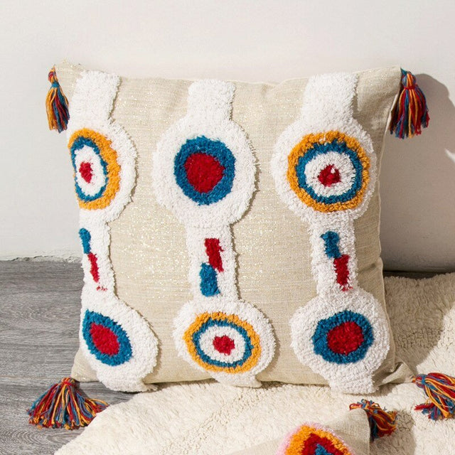 Håndlavet Marokkansk Boho Stil Pude Cover