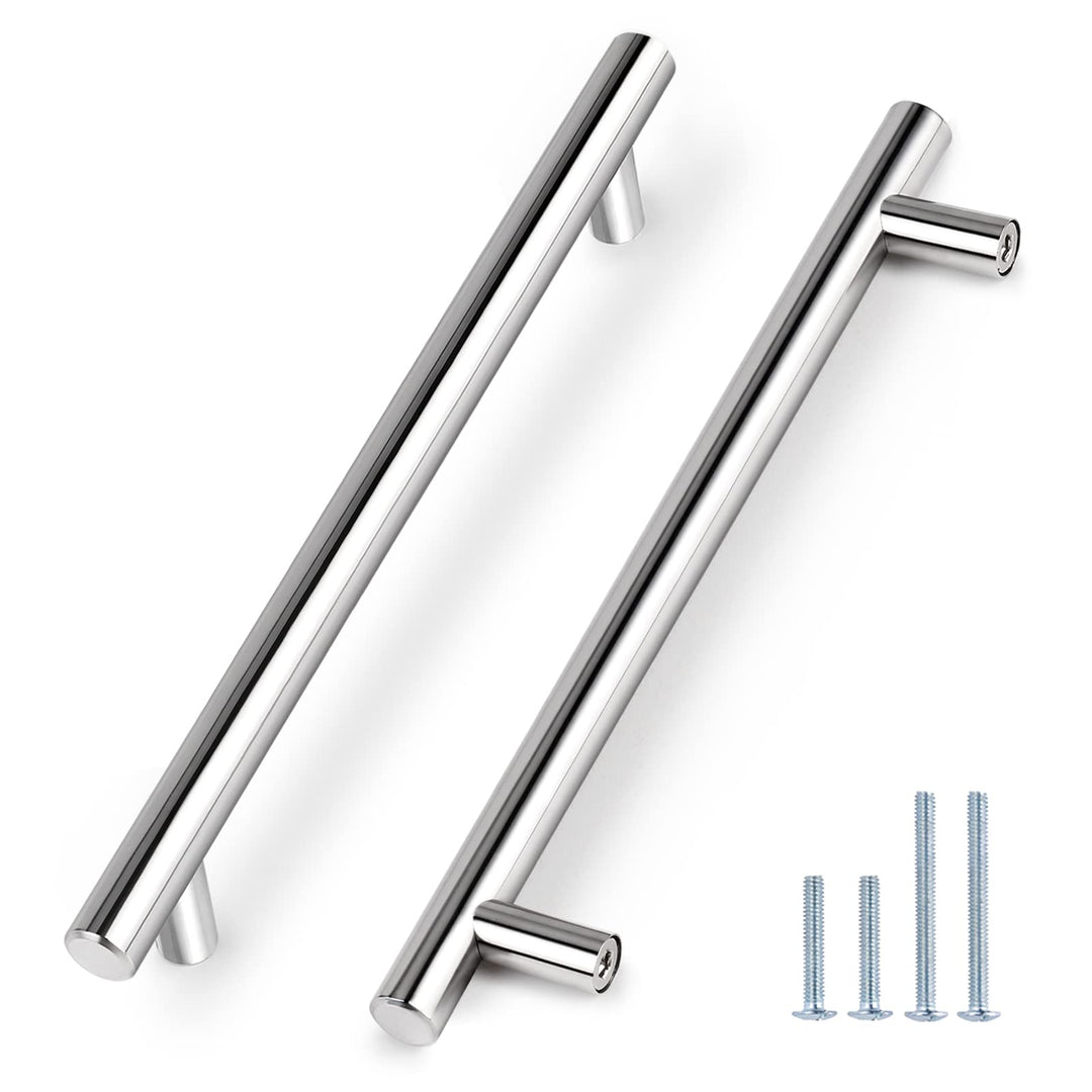 Børstet Nikkel Moderne Rustfrit Stål Skuffe Hardware T-Bar Håndtag