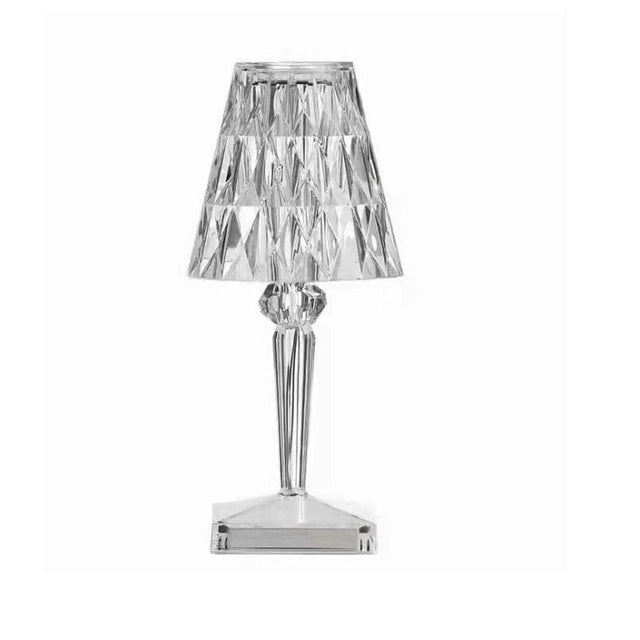 CrystaLamp - LED Bordlampe lavet af Diamantkrystal
