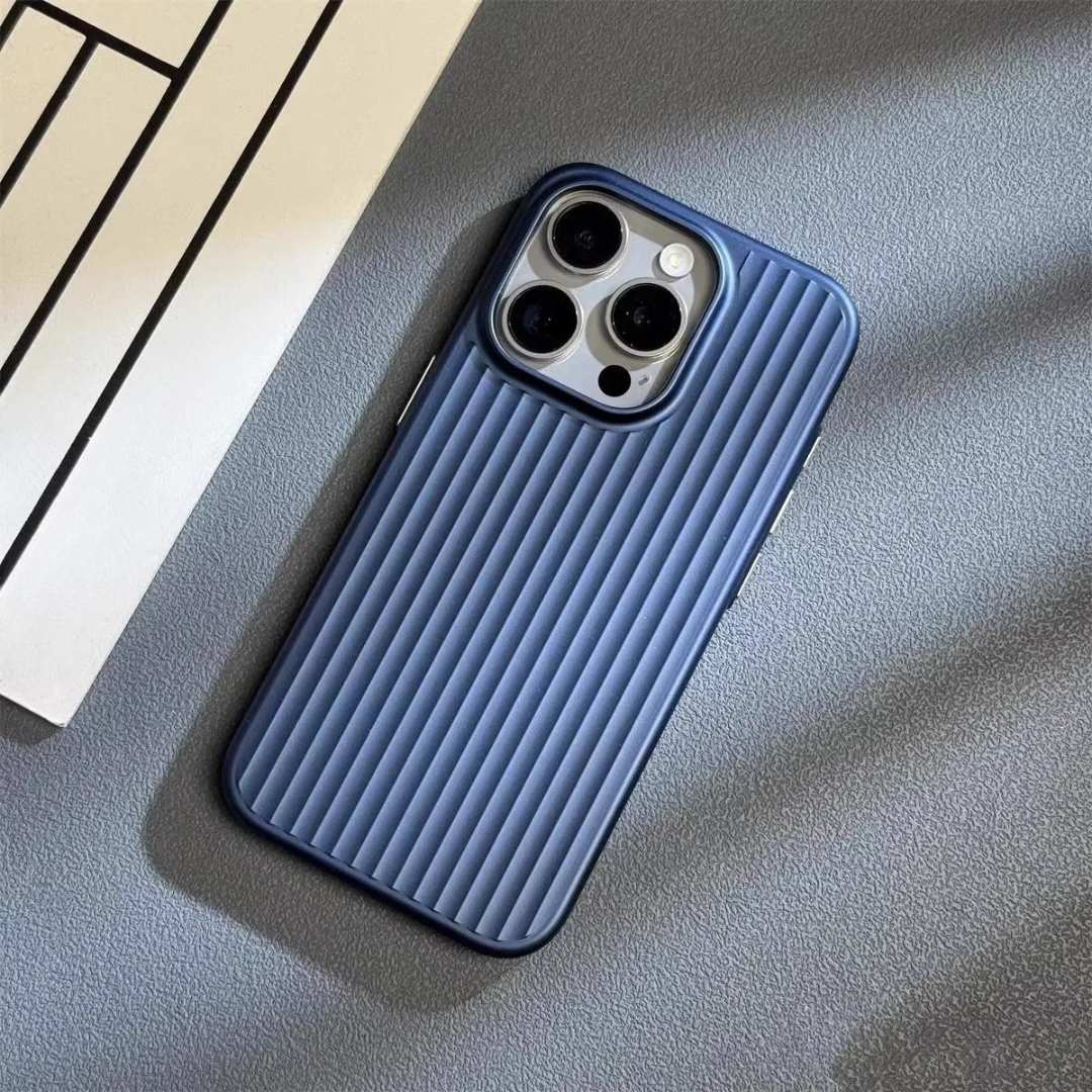 Telefoncover Slim Stødabsorberende Ribbet Mat