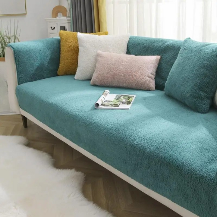 Fleece Sofa Cover Vandtæt Non-Slip