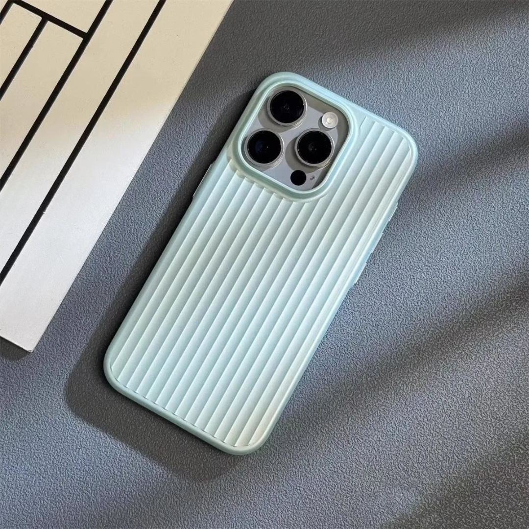 Telefoncover Slim Stødabsorberende Ribbet Mat