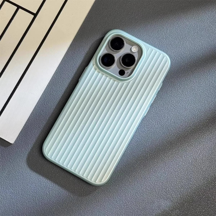 Telefoncover Slim Stødabsorberende Ribbet Mat