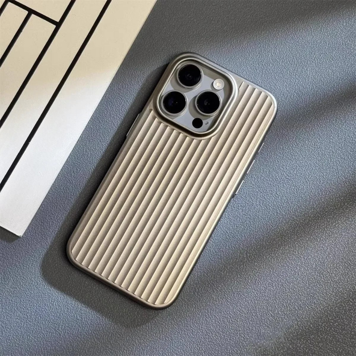 Telefoncover Slim Stødabsorberende Ribbet Mat