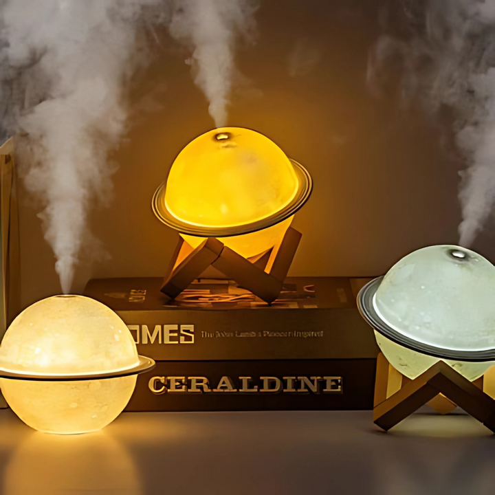 Månediffuser LED Luftfugter Natlys