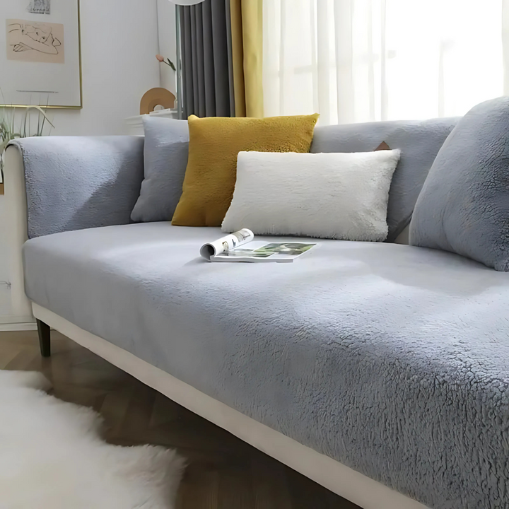 Fleece Sofa Cover Vandtæt Non-Slip