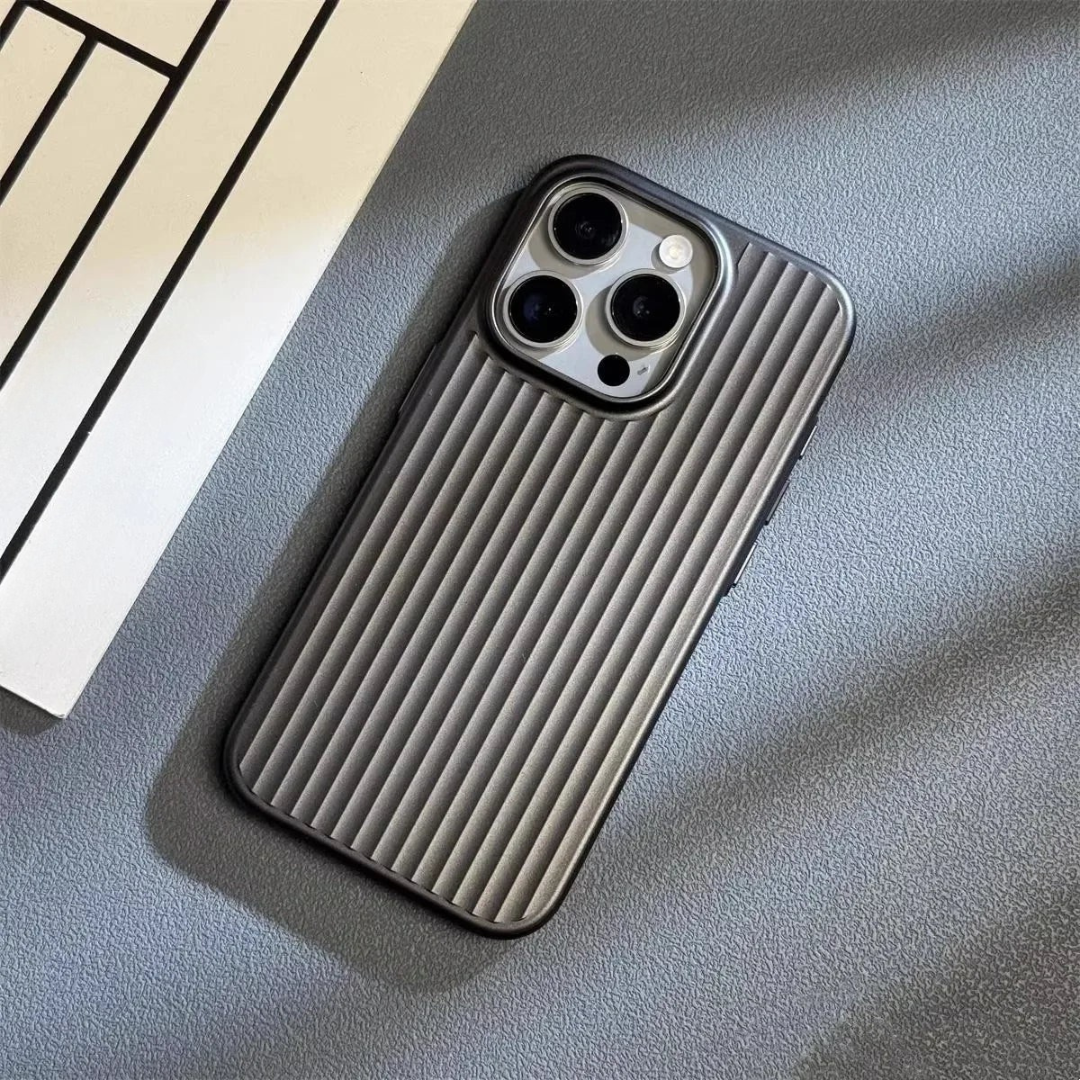 Telefoncover Slim Stødabsorberende Ribbet Mat