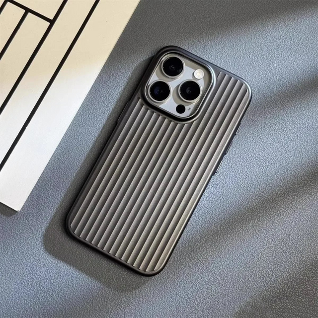 Telefoncover Slim Stødabsorberende Ribbet Mat