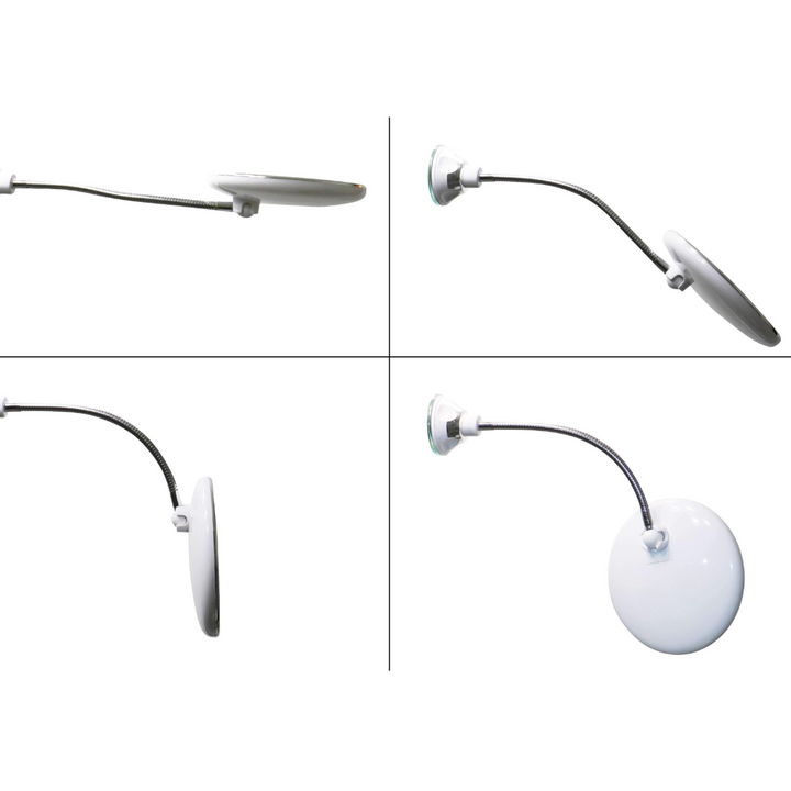 LED Makeup Spejl med Fleksibel Arm og Forstørrelse
