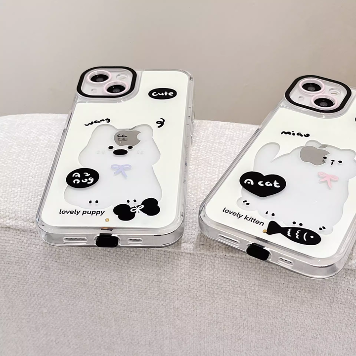 Neon Paws Katteelsker Luminøs Telefoncover