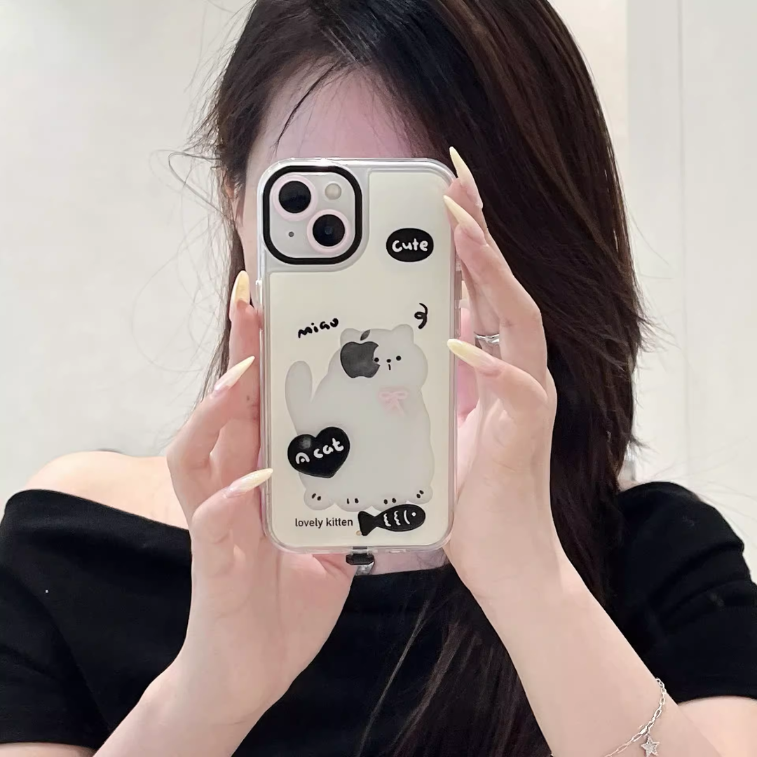 Neon Paws Katteelsker Luminøs Telefoncover