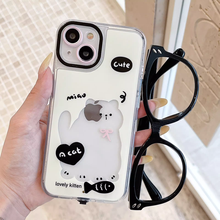 Neon Paws Katteelsker Luminøs Telefoncover