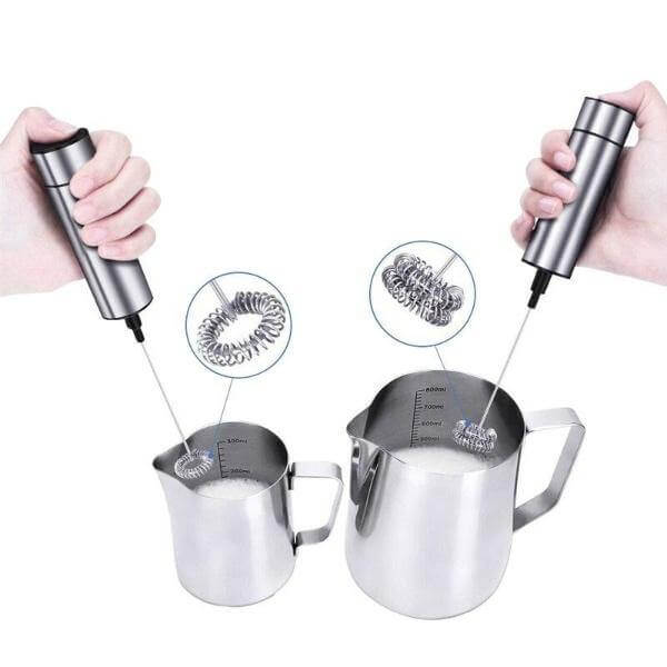 Professionel bærbar kaffemælkeskummer