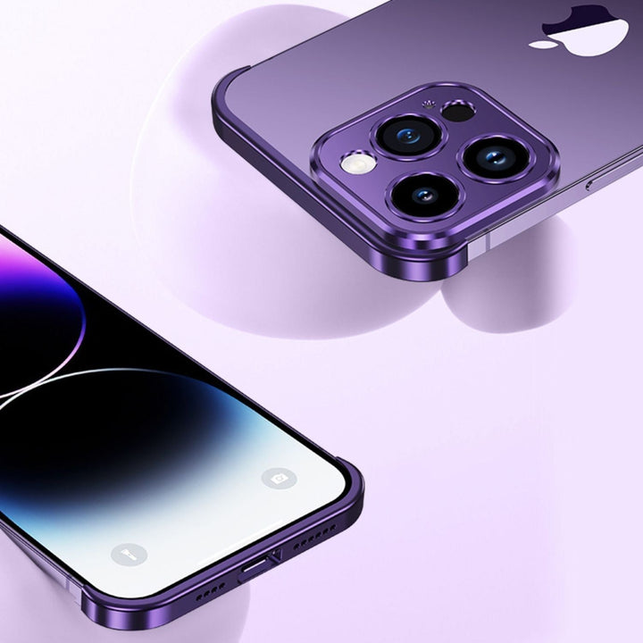 Ultrathin metalcover til iPhone – Usynlig beskyttelse, Slank og robust telefoncover |