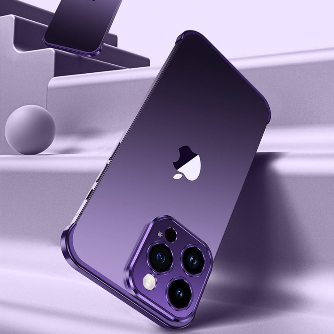 Ultrathin metalcover til iPhone – Usynlig beskyttelse, Slank og robust telefoncover |