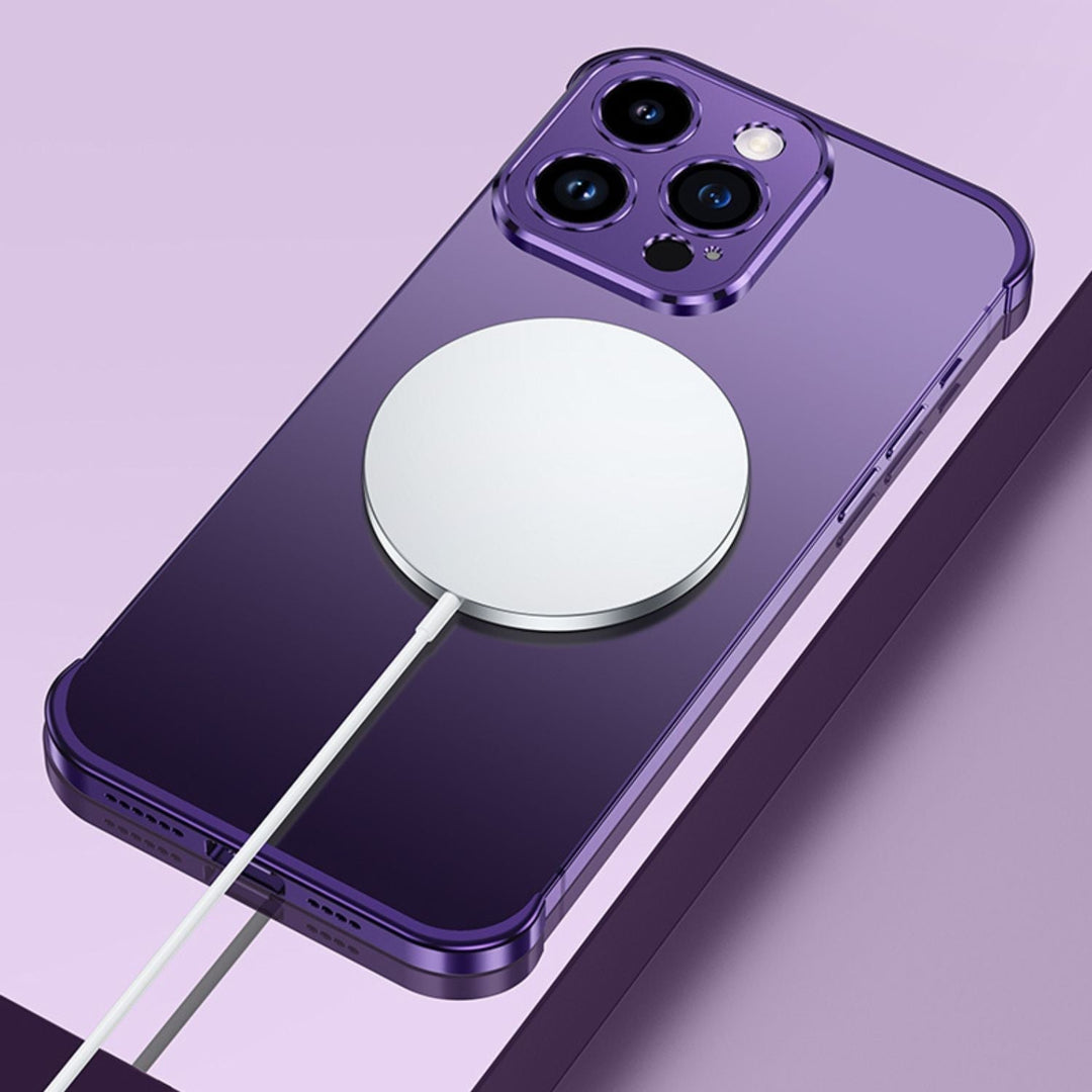 Ultrathin metalcover til iPhone – Usynlig beskyttelse, Slank og robust telefoncover |
