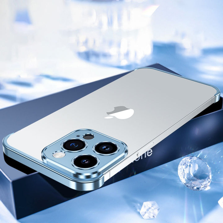 Ultrathin metalcover til iPhone – Usynlig beskyttelse, Slank og robust telefoncover |