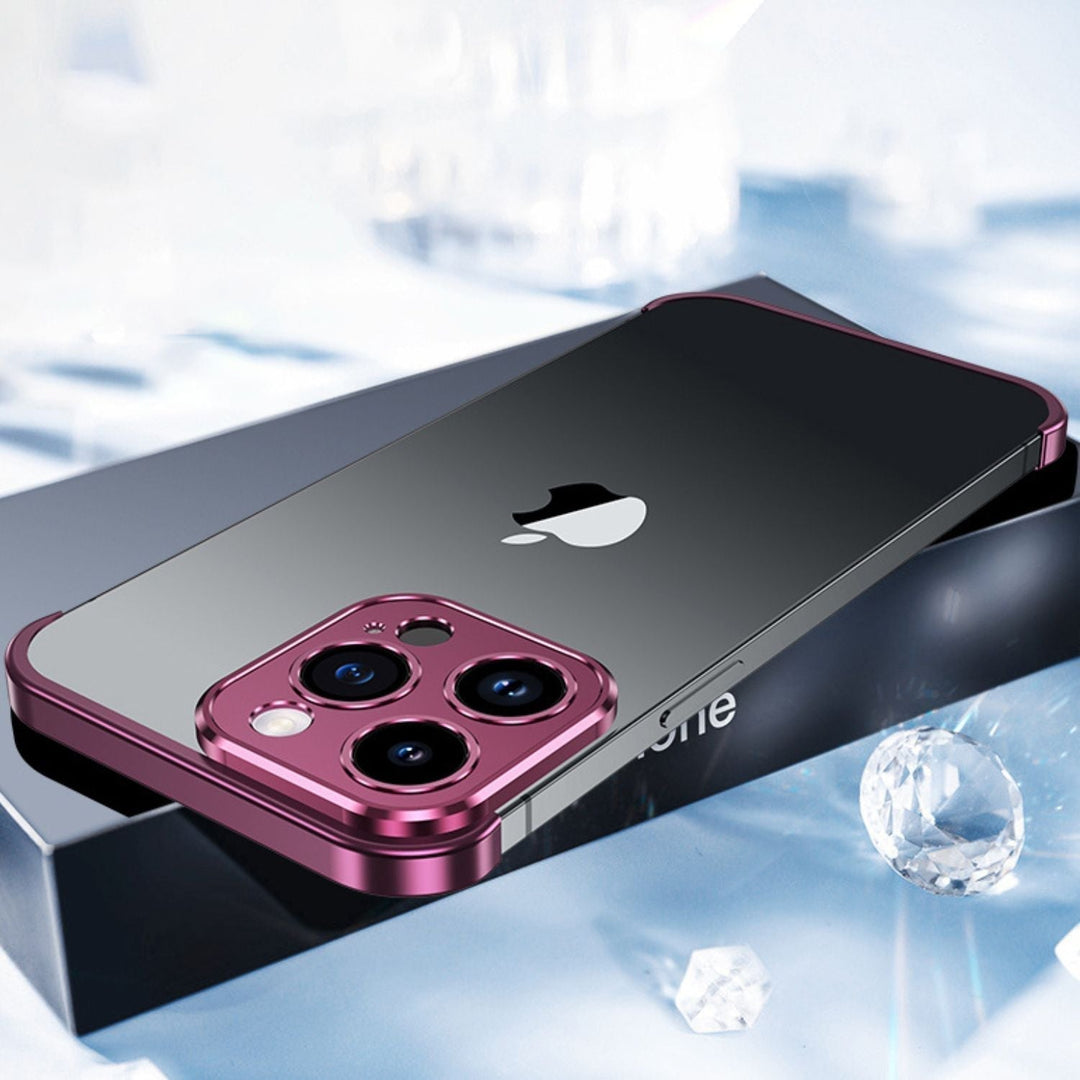 Ultrathin metalcover til iPhone – Usynlig beskyttelse, Slank og robust telefoncover |
