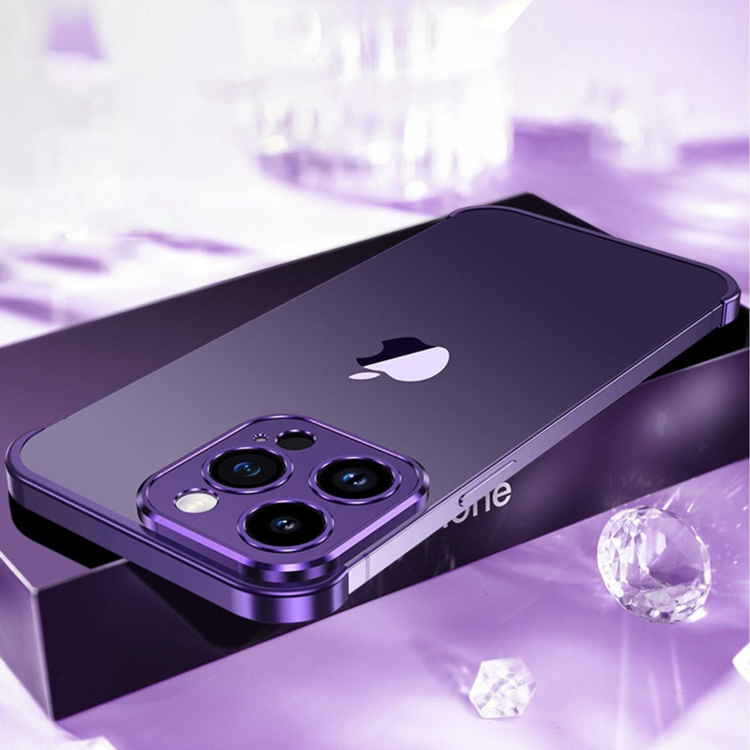 Ultrathin metalcover til iPhone – Usynlig beskyttelse, Slank og robust telefoncover |