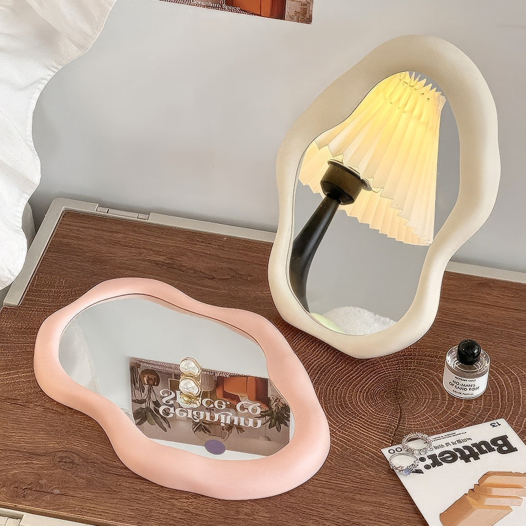 Uregelmæssig Blob Makeup Spejl