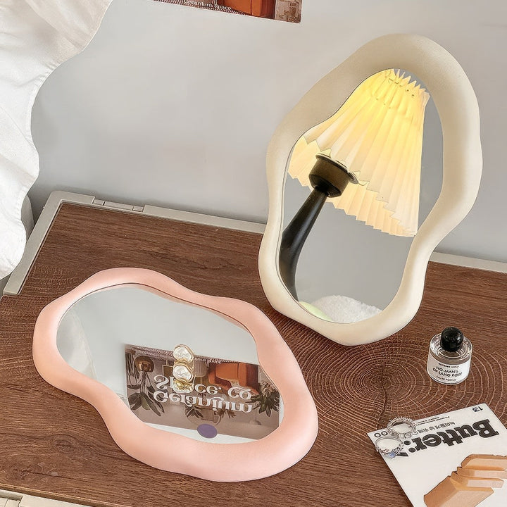 Uregelmæssig Blob Makeup Spejl