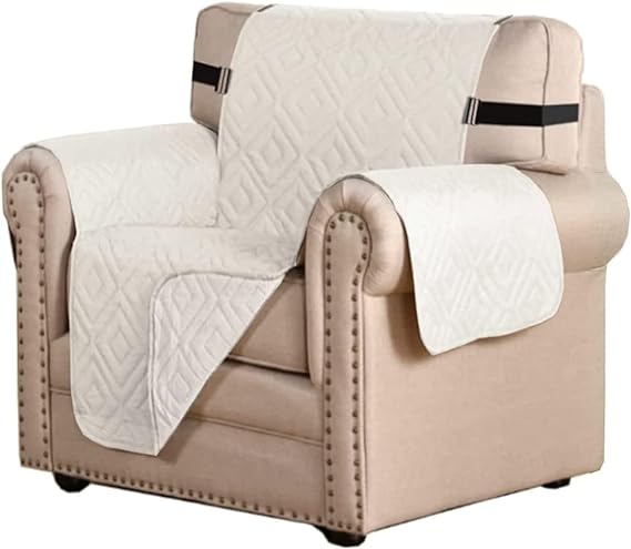 Quilted Sofa Cover Pet Protector Throw Vandtæt Sofa Slip Covers 1/2/3 Sæde