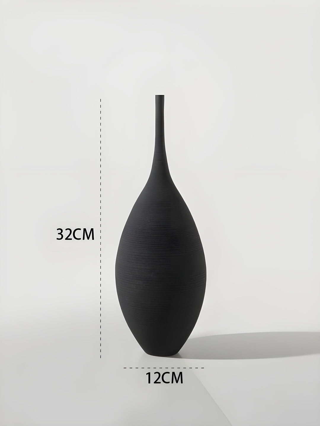 Minimalistisk Håndlavet Keramisk Zen Vase