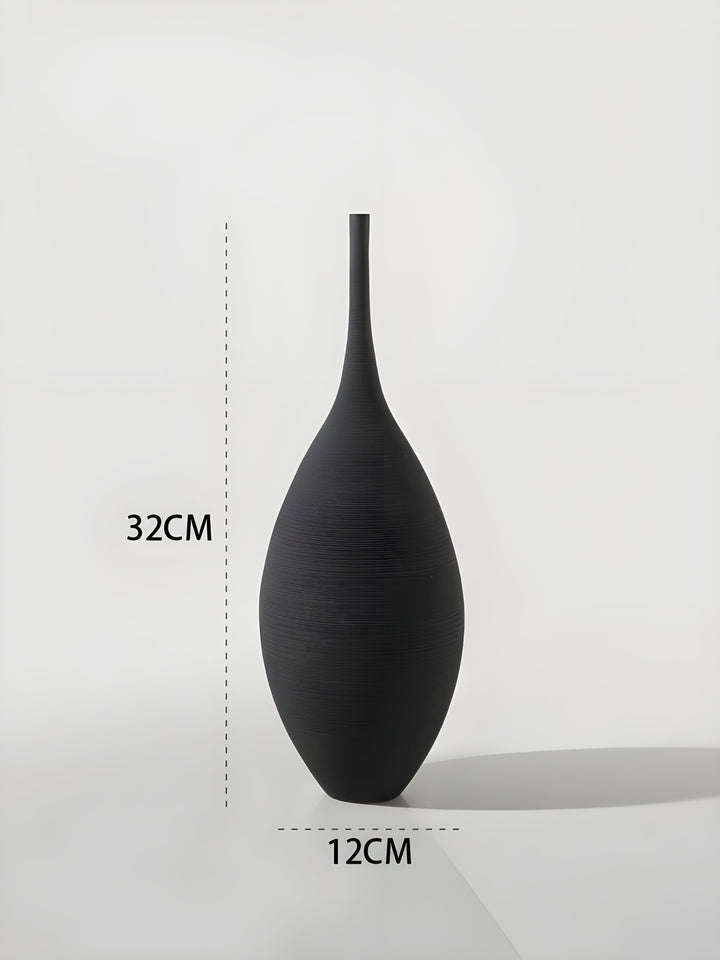 Minimalistisk Håndlavet Keramisk Zen Vase