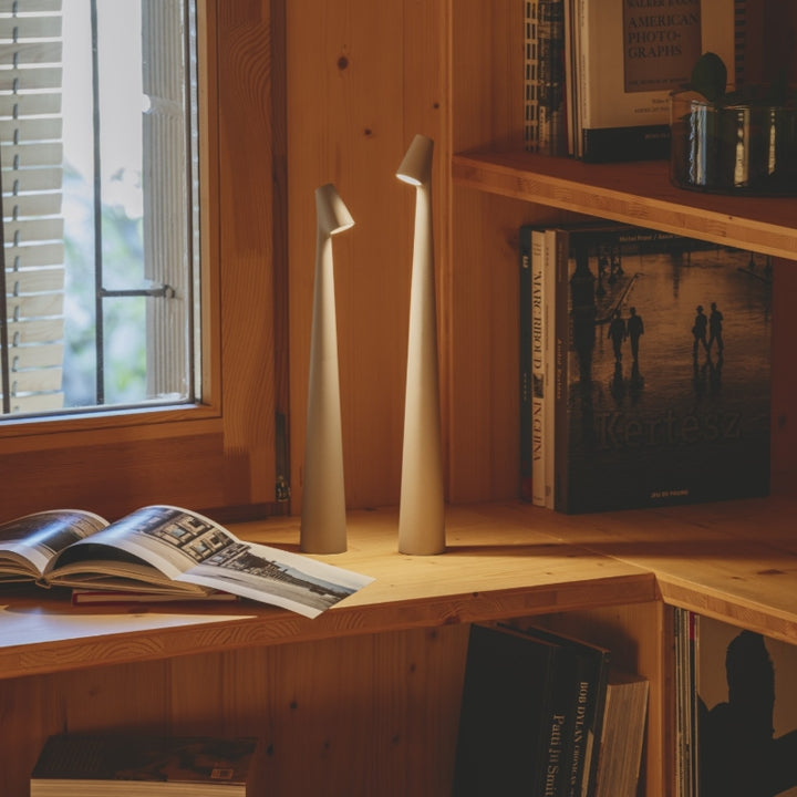 Skulptur bordlampe