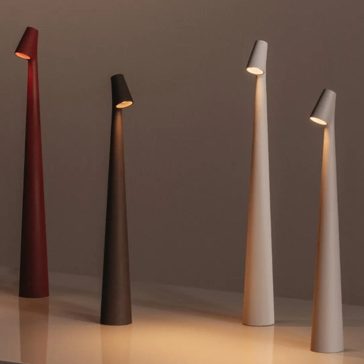 Skulptur bordlampe