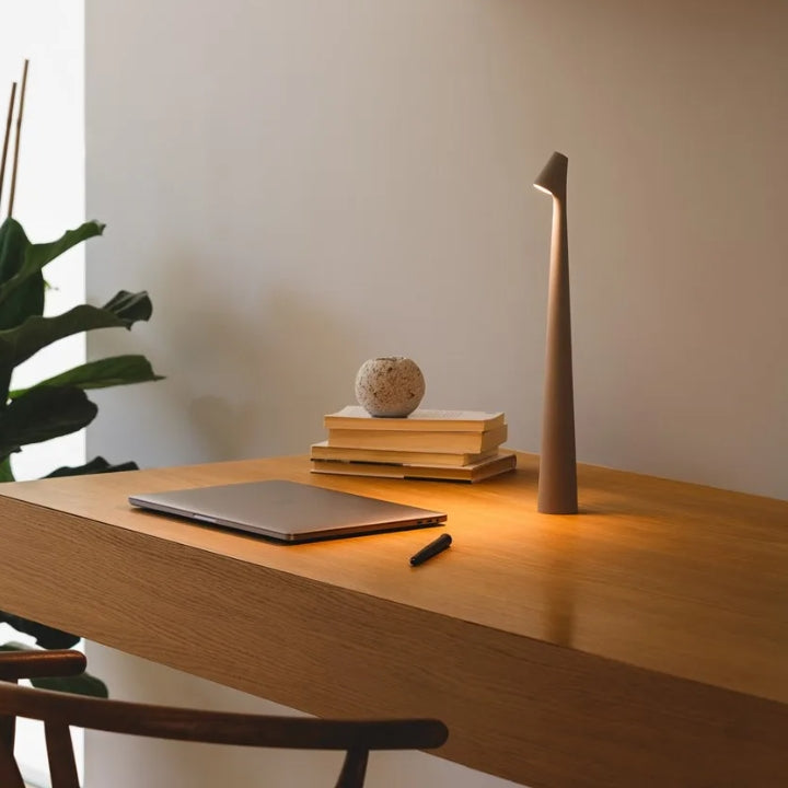 Skulptur bordlampe