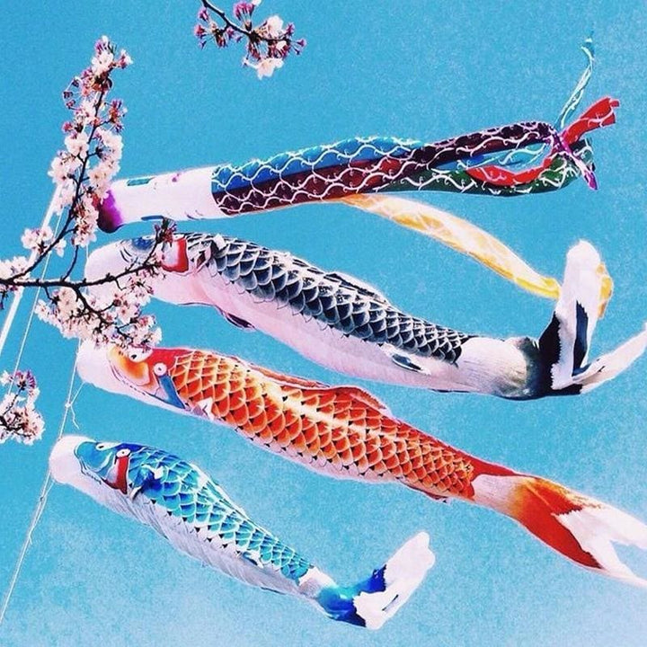 Koinobori Flag Hanan (3 Størrelser)