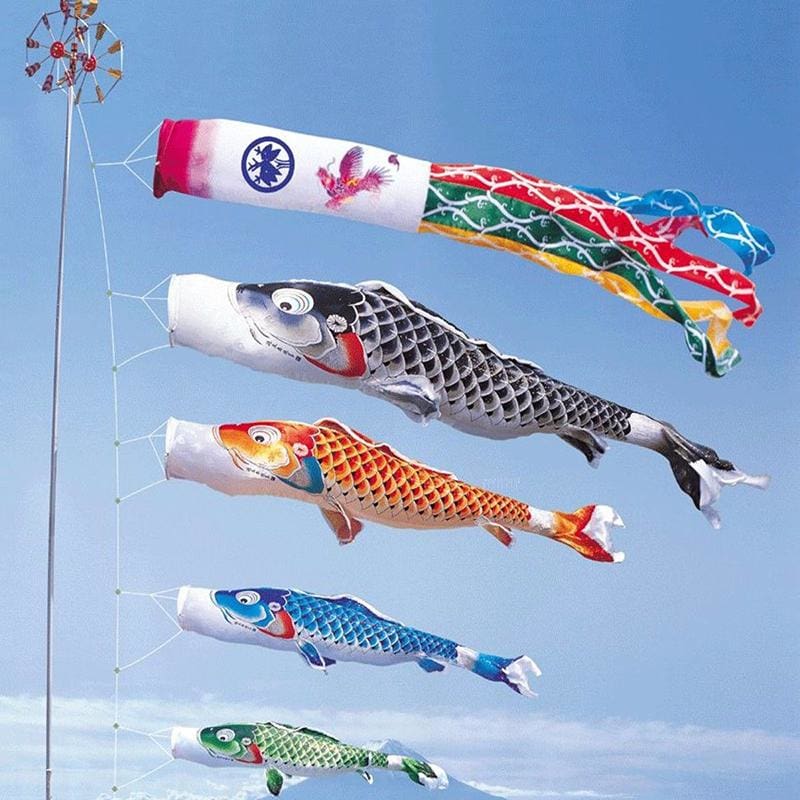 Koinobori Flag Hanan (3 Størrelser)