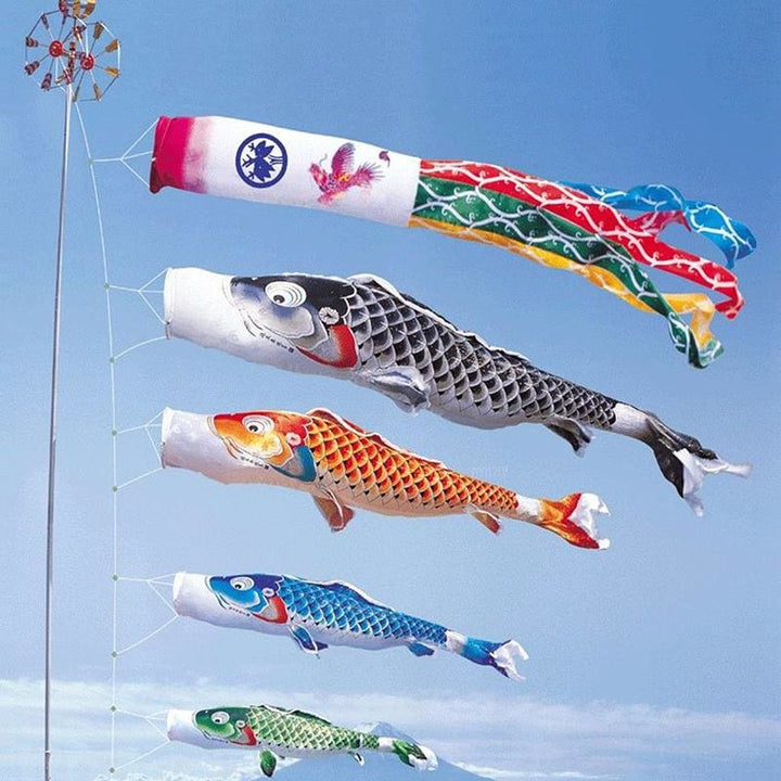Koinobori Flag Hanan (3 Størrelser)