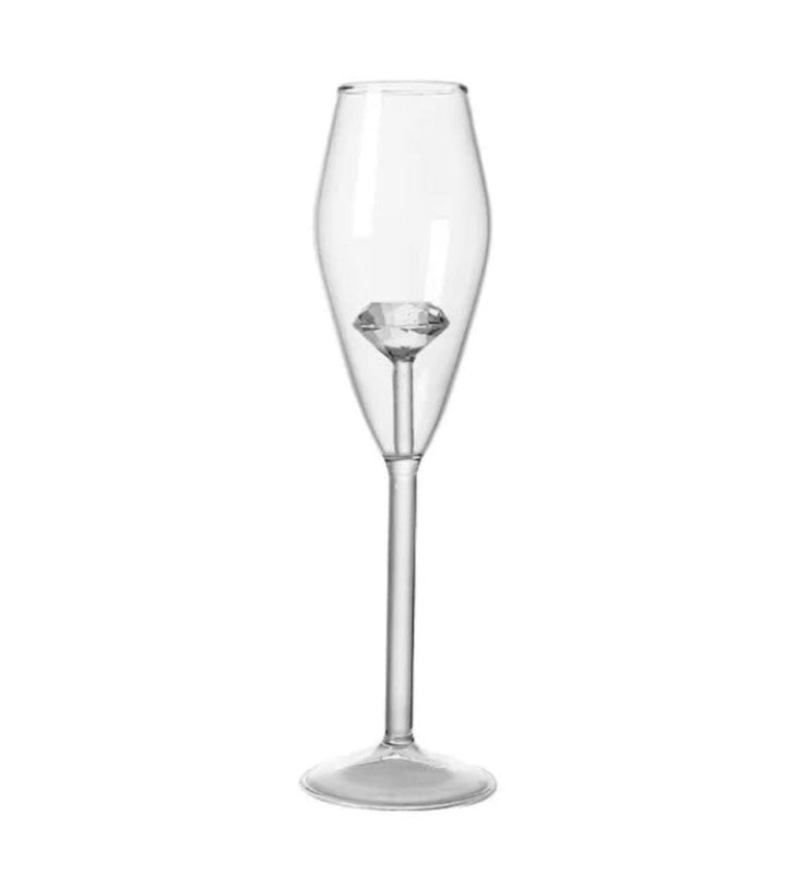 La Vie En Rose | Champagneglas - Håndlavet
