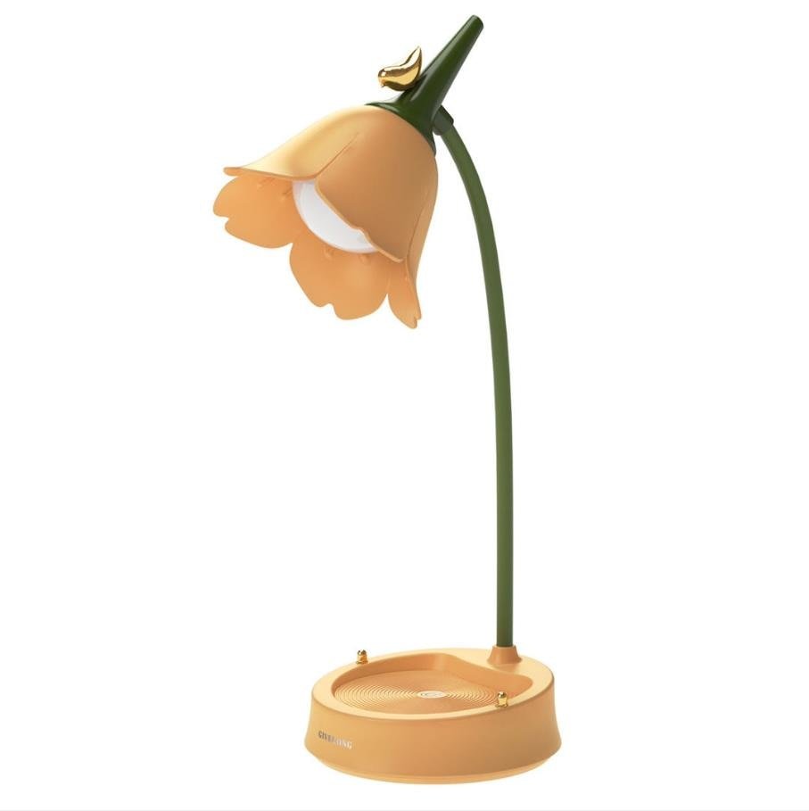 LED bordblomsterlampe stilfuld farverig lampe