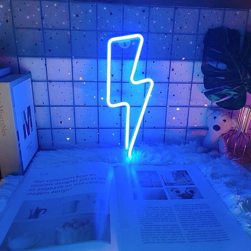 Blitzbogen Neon skilt