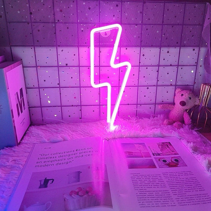Blitzbogen Neon skilt