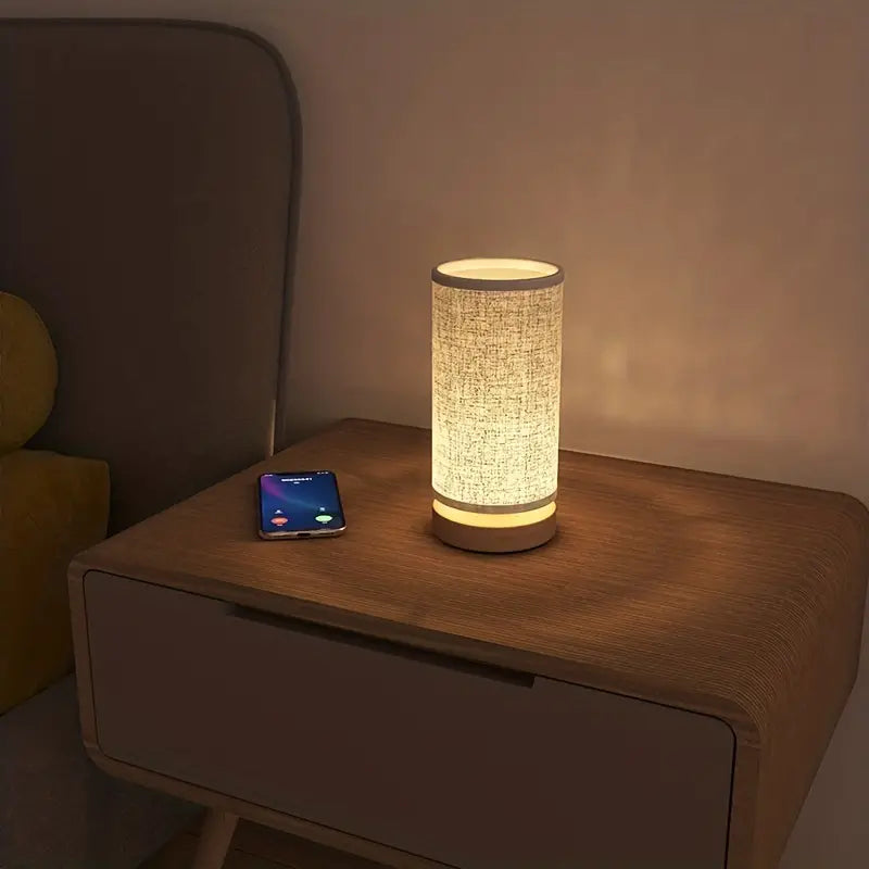 Linned Look Natlampe - LinoGlow