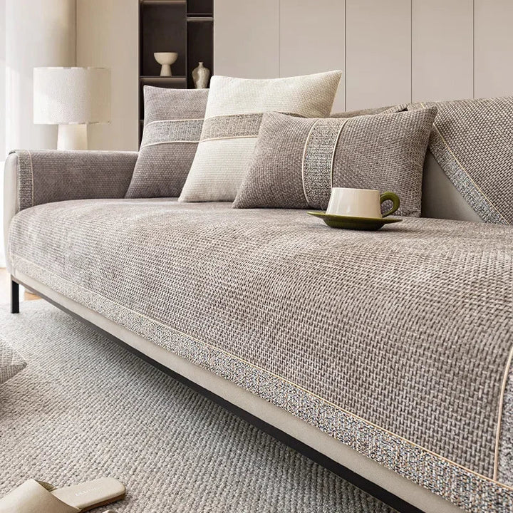 LinenLux Sofa Betræk – Elegant Linnedlook Beskyttelse til Rene og Stilfulde Stuer
