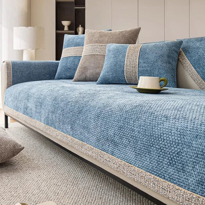 LinenLux Sofa Betræk – Elegant Linnedlook Beskyttelse til Rene og Stilfulde Stuer